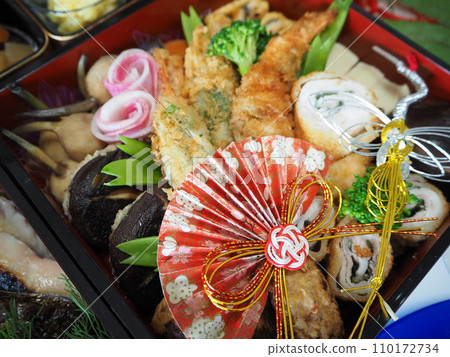 2024, wife's home-cooked meals, New Year's food, family reunion, homecoming, Japanese traditions, happy family 2024, wife's home-cooked meals, New Year's food, family reunion, homecoming, Japanese traditions, happy family 110172734