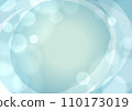 柔和的藍色散景背景 110173019