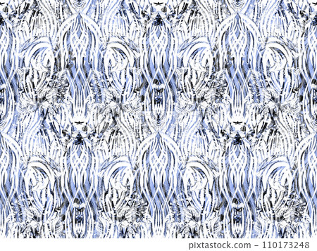 Vintage seamless antique pattern in Art Nouveau style. Vintage seamless antique pattern in Art Nouveau style. 110173248
