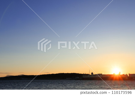 First sunrise First sunrise 110173596
