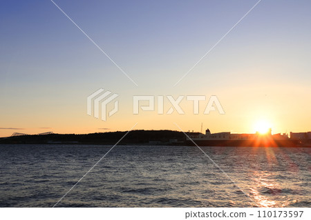 First sunrise 110173597