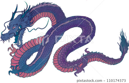 龍年插畫 龍年插畫 110174373