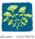 Illustration of spring seven herbs Hotokenoza 110174670