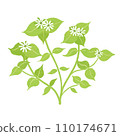 Illustration of spring seven herbs Hotokenoza 110174671