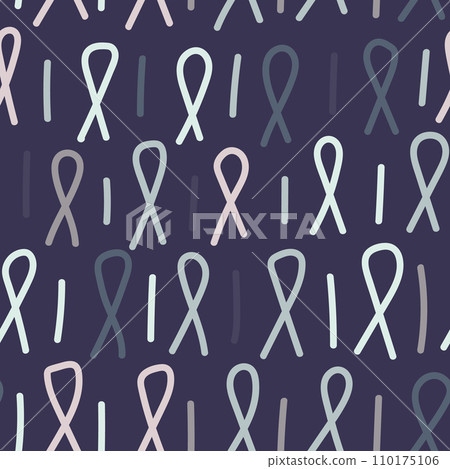 Intricate blue pattern with wavy lines 110175106