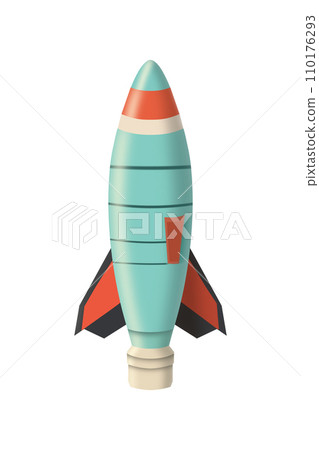 Rocket Spaceship illustration. Rocket Spaceship illustration. 110176293