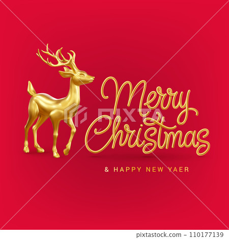 Christmas Deer 110177139