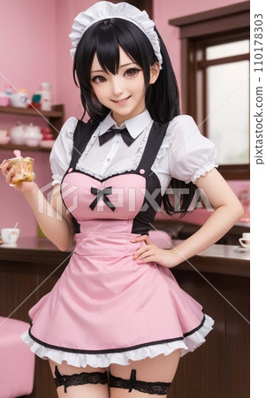 A maid girl A maid girl 110178303