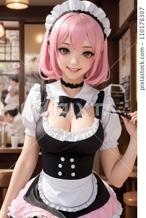 A maid girl A maid girl 110178307