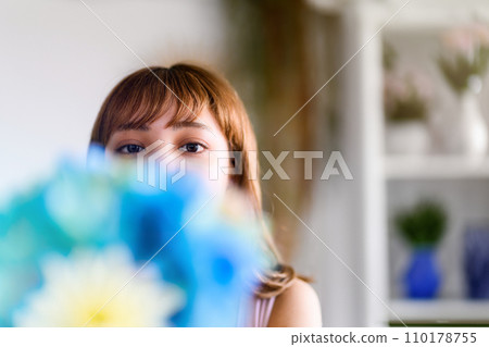 portrait of a person portrait of a person 110178755