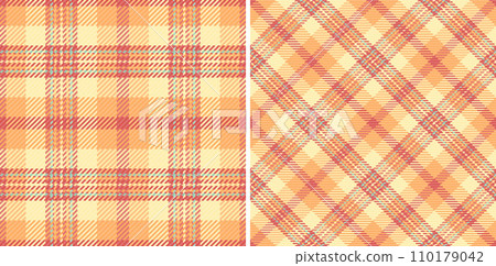 Texture vector tartan of plaid seamless background with a textile check fabric pattern. Texture vector tartan of plaid seamless background with a textile check fabric pattern. 110179042