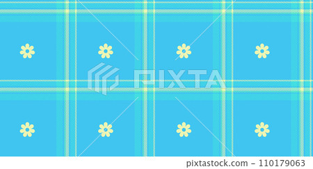 Spring gingham pattern, seamless checked plaids. Pastel vichy background for print wrapping paper, gif card, invitation, Easter holiday design. 110179063