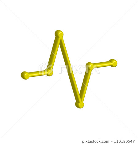 Illustration Vector graphic of heart pulse icon Illustration Vector graphic of heart pulse icon 110180547