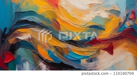 Oil paint drawing. Abstract colored background. Abstraction in the style of impressionism. Modern surrealist painting. Good as a poster for wall decor. Surreal design. Oil paint drawing. Abstract colored background. Abstraction in the style of impressionism. Modern surrealist painting. Good as a poster for wall decor. Surreal design. 110180709