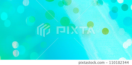 Blue widescreen bokeh background for seasonal, holidays, celebrations and various design works 110182344