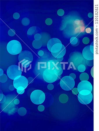 Blue bokeh background for seasonal, holidays, celebrations and various design works 110182821