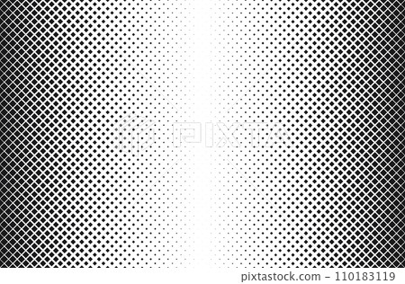 Black and white halftone rhomboid pattern. Black and white halftone rhomboid pattern. 110183119