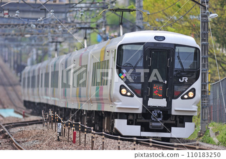 中央幹線 四毛上野原 JR 東日本 E257 系列 M-108 編組（松本） 梓海司 110183250