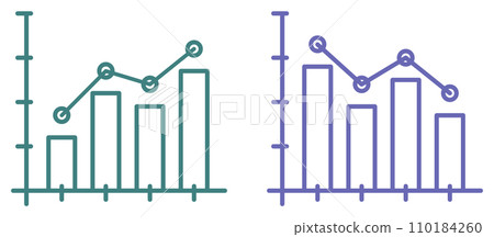 Illustration of a graph that statistically... - Stock Illustration ...