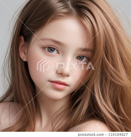 紅髮的美麗女孩 紅髮的美麗女孩 110184827
