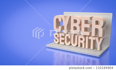The cyber security for technology and it concept 3d rendering. The cyber security for technology and it concept 3d rendering. 110184904