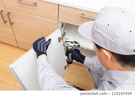 Furniture installation assembly work 110185494