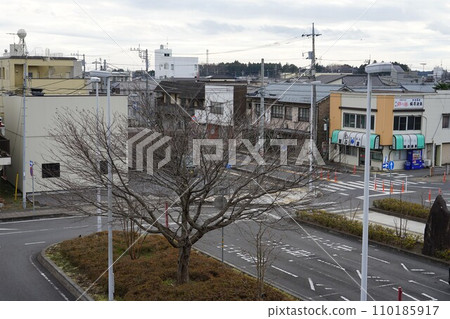Scenery around Tomobe Station in Kasama City, Ibaraki Prefecture Scenery around Tomobe Station in Kasama City, Ibaraki Prefecture 110185917