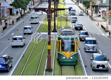 鹿兒島市內運行的電車 110185995