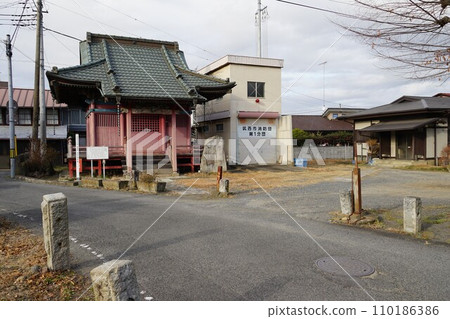 Scenery of Kanai Yakushido around Shimodate Station in Chikusei City, Ibaraki Prefecture 110186386