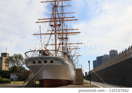 Meiji Maru ship in Etchujima, Koto Ward, Tokyo 110187682