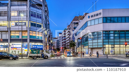 Urban landscape of Tsurumi Ward, Yokohama City, Tsurumi Station, Tsurumi East Exit Ekimae Street 110187910