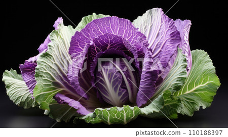 cabbage on the transparent background cabbage on the transparent background 110188397