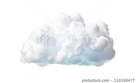 A cloud on the transparent background 110188477