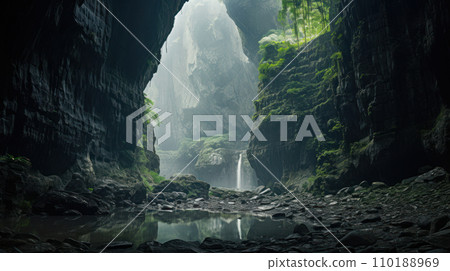 Son Doong Cave Vietnam beautiful landmark Son Doong Cave Vietnam beautiful landmark 110188969