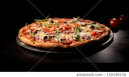 the pizza ready to eat 110189138