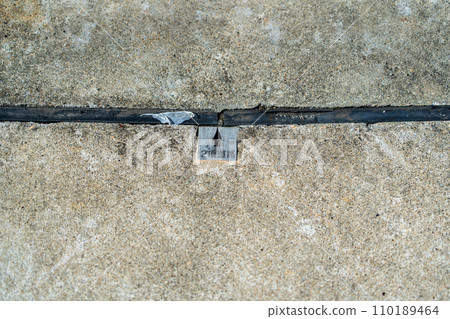 Boundary marker on the site 110189464