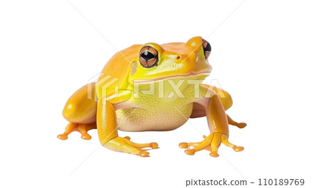 Frog beautiful colorful on the transparent background Frog beautiful colorful on the transparent background 110189769