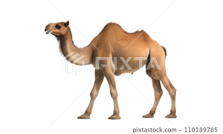 A camel on the transparent background 110189785