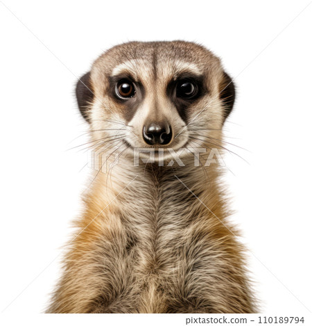 A meerkat on the transparent background A meerkat on the transparent background 110189794