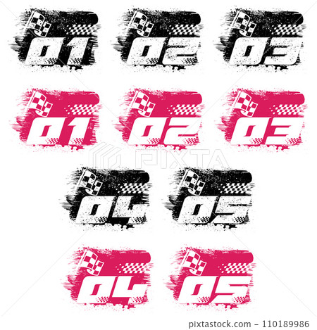 Sport race track flags 1 110189986