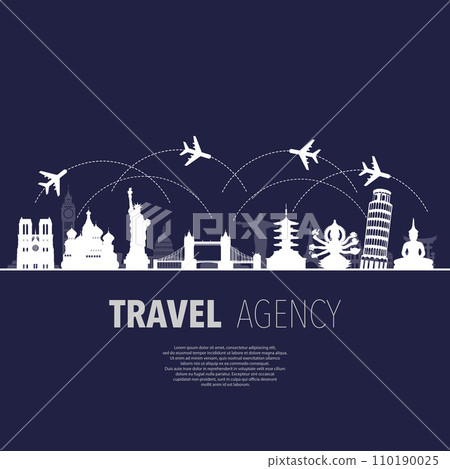 World sights travel agency black World sights travel agency black 110190025