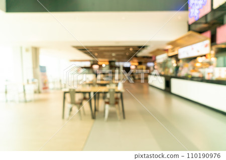 abstract blur food court in shopping mall abstract blur food court in shopping mall 110190976