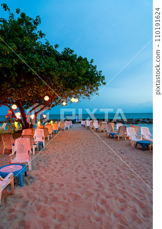 beach chair with dining table near sea beach beach chair with dining table near sea beach 110191624