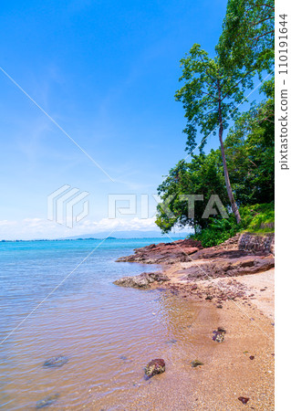 The Pink Coast or Lan Him Chomphu at Chanthaburi in Thailand 110191644