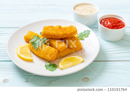 fried fish finger stick or french fries fish fried fish finger stick or french fries fish 110191764