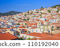 Streets of Poros Island, Greece 110192040