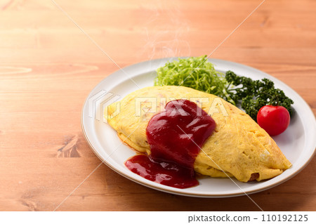 Omelette rice Omelette rice 110192125