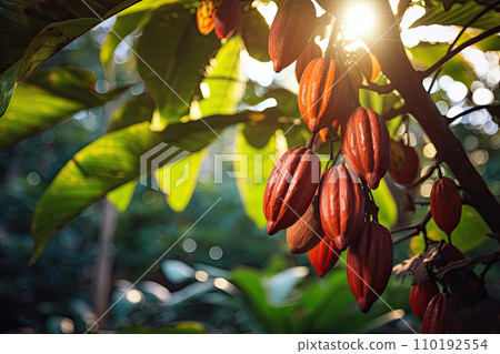 Cocoa Beans, Generative AI 110192554