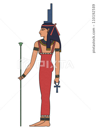 埃及神話伊希斯 110192589