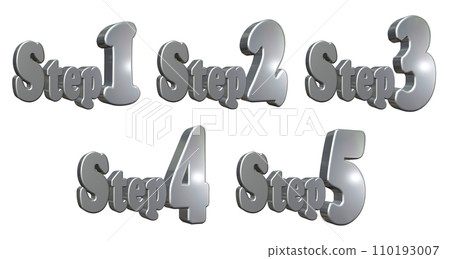 3DCG 角色 [Step1/Step2/Step3/Step4/Step5] 銀、銀 110193007